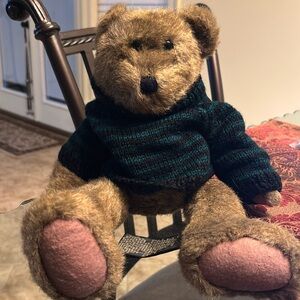 1996 Boyds 16” Bear Banana Republic XMAS limited